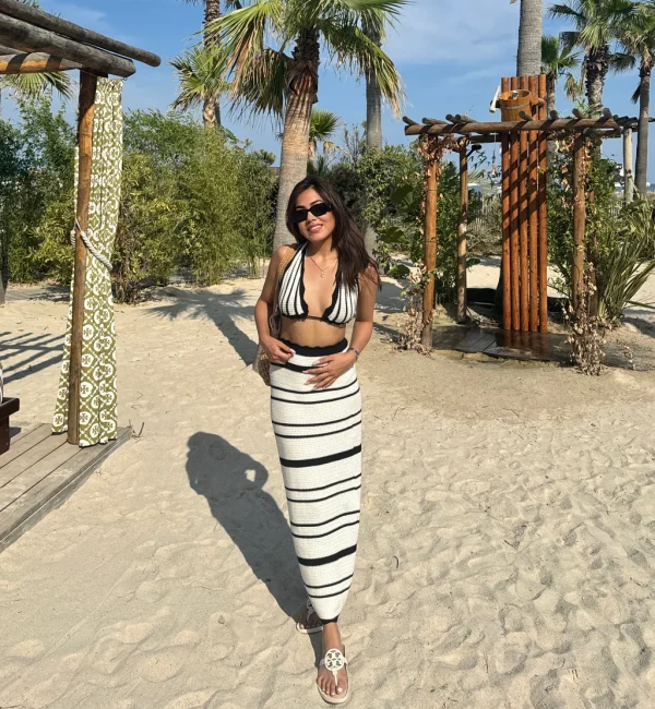 Abisca Crochet Holiday Coord Resortwear